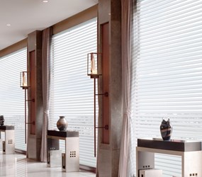 American Blinds: Legacy 2 1/2 Inch Light Filtering Fabric Blinds